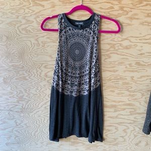 Tank top-T-shirt dress